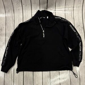 Peloton Black Zip Up women’s size small sweatshirt